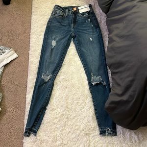 ARIZONA holed skinny jeans